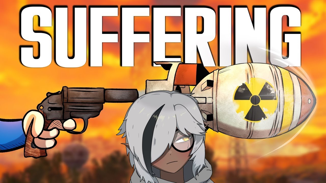 Full Schizo At Nuka World! | Zahn Reacts To Fallout 4, But EVERY Gun Fires Nukes | Reggie
