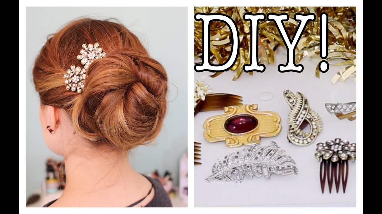 Easy DIY Sparkly / Statement Hair Accessories!