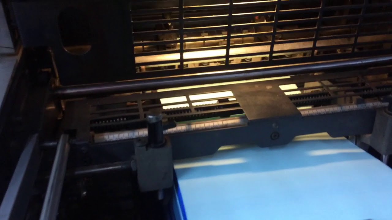 HEİDELBERG PRİNTMASTER QM 46-2 Numaratör baskısı