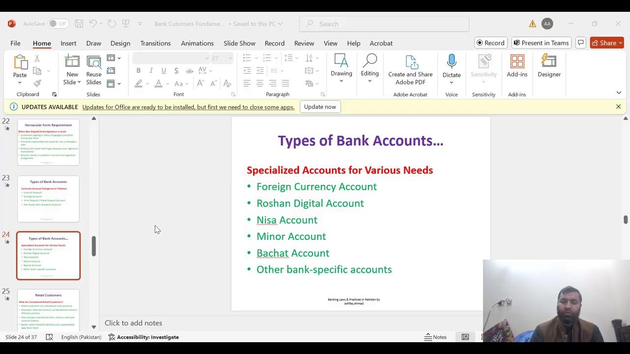 Bank Customers (Individual & Retail Customers)