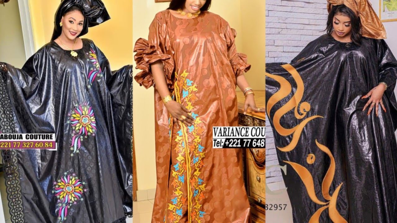 2023 Robes inspir&eacute;es de broderies color&eacute;es pour les femmes africaines classiques