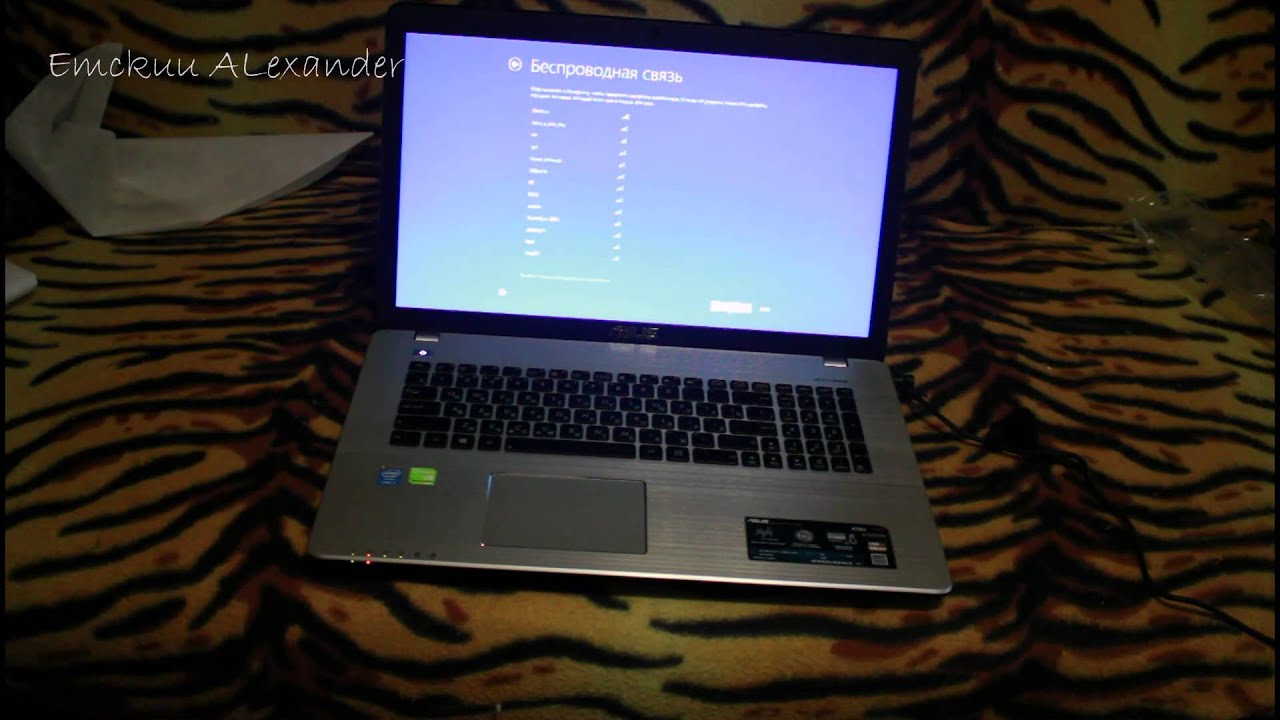 Распаковка и обзор ноутбука ASUS k750JB  intel core i7  4700HQ  6gb ddr  geforce 740