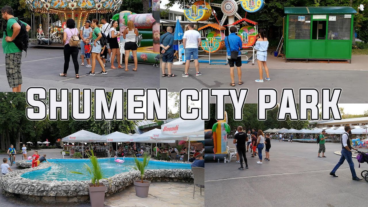 Shumen City Park 4K Walk Tour