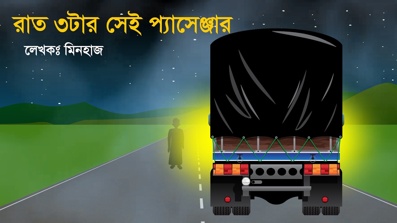 রাত ৩টার সেই প্যাসেঞ্জার | Tangail Highway Real Horror Story | Bangla Bhuter Golpo