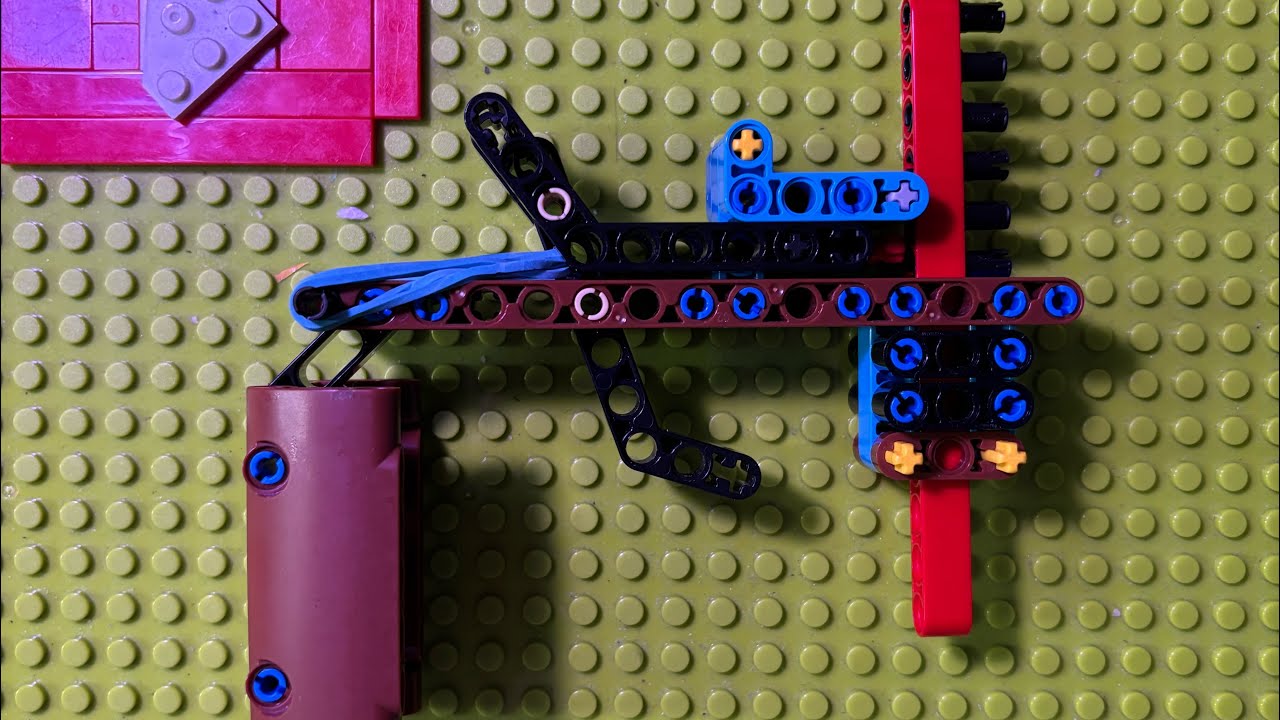 Автоматический пистолет из лего техник туториал | full auto lego technic gun tutorial 
