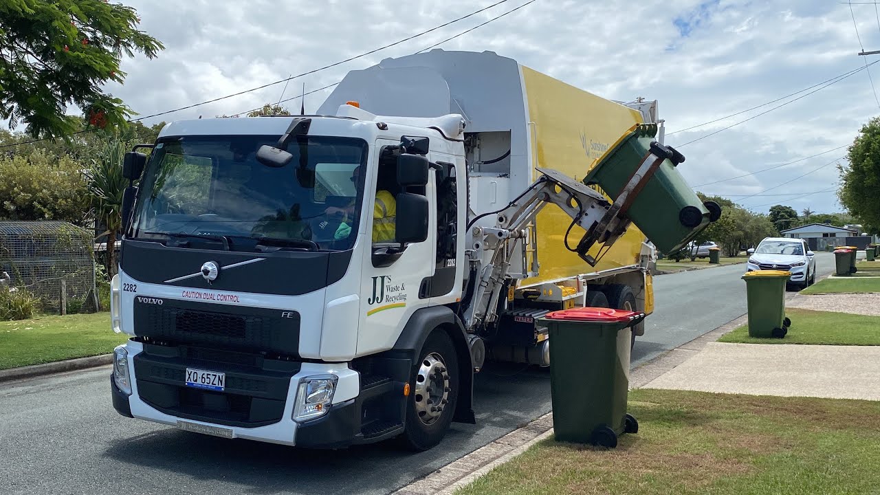 Sunshine Coast recycling JJs new truck Part1