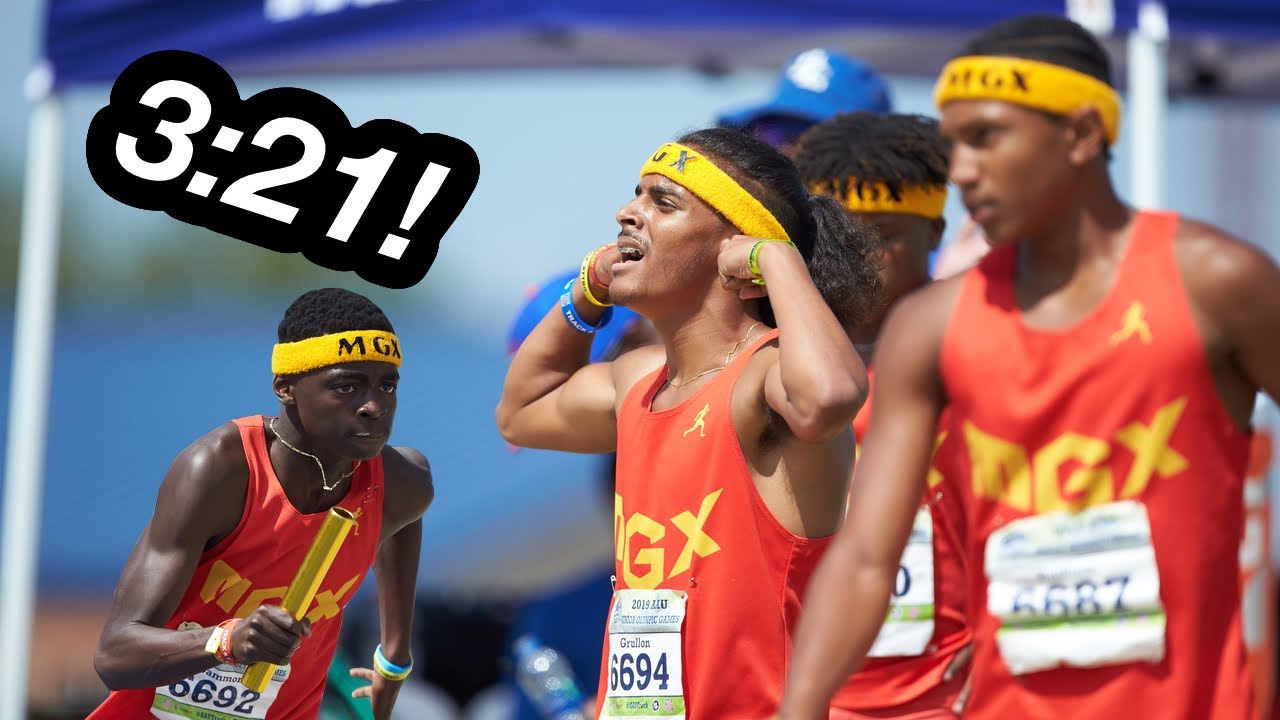 14-Year-Old Boys Set National Relay Record!