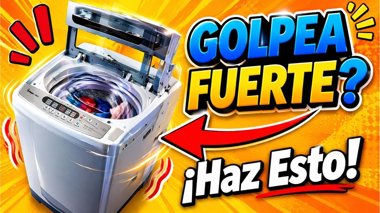 ¿Por qué tu Lavadora Electrolux Golpea al Centrifugar? Aquí la Respuesta