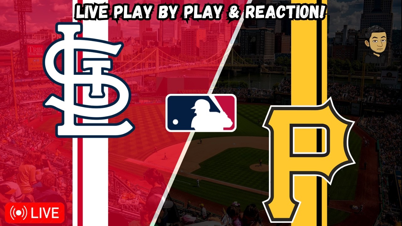 St. Louis Cardinals vs Pittsburgh Pirates | MLB Livestream Live Radio Broadcast