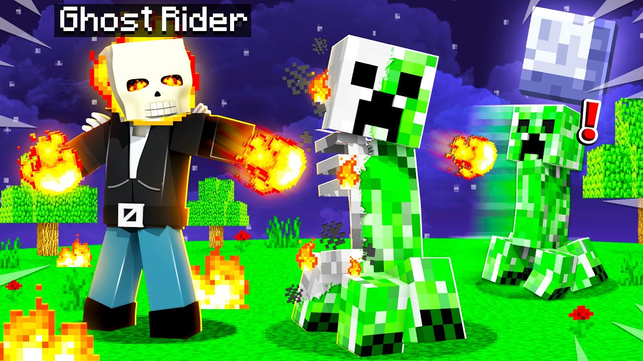 ИГРАЮ за ПРИЗРАЧНОГО ГОНЩИКА в MINECRAFT!