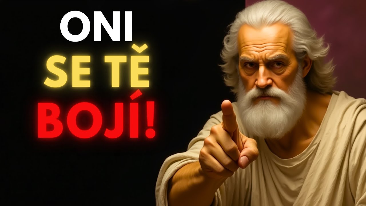 NĚKDO SE TĚ TEĎ BOJÍ — TADY JE PROČ | STOICISMUS