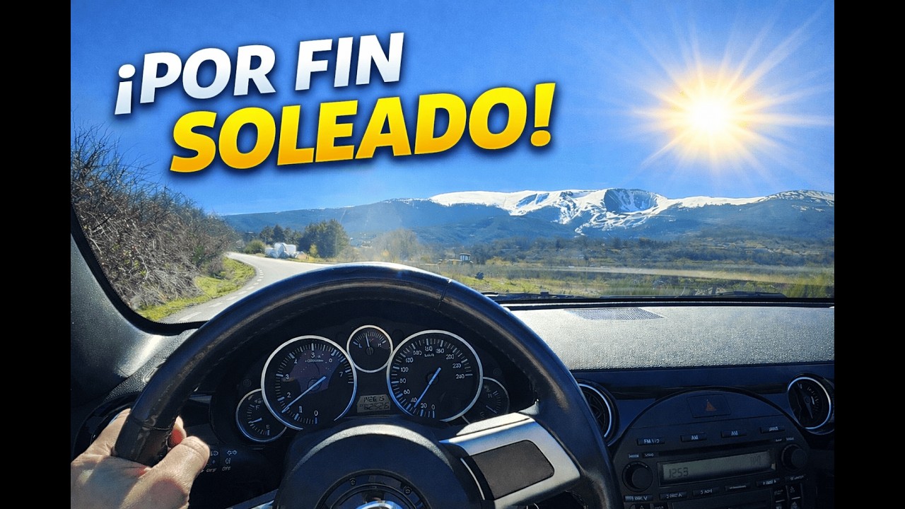 Dos meses de lluvia… y por fin salir con el MX-5