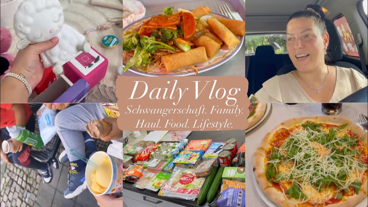Aldi & Müller Haul l Ganz viel Food l Unterwegs mit der Family l Baby Sachen aufräumen