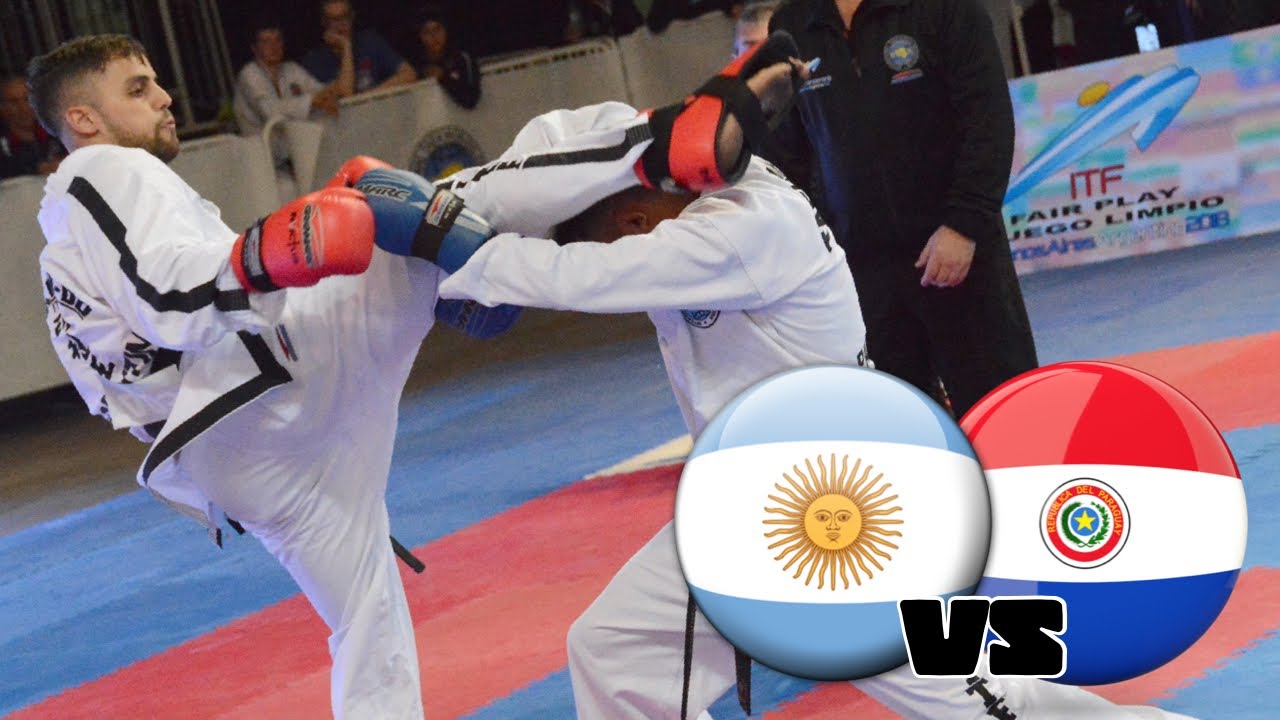ITF World Championship Argentina 2018 , Lucas Pini(ARG) vs Oscar Rodriguez (PAR) Middle Weight
