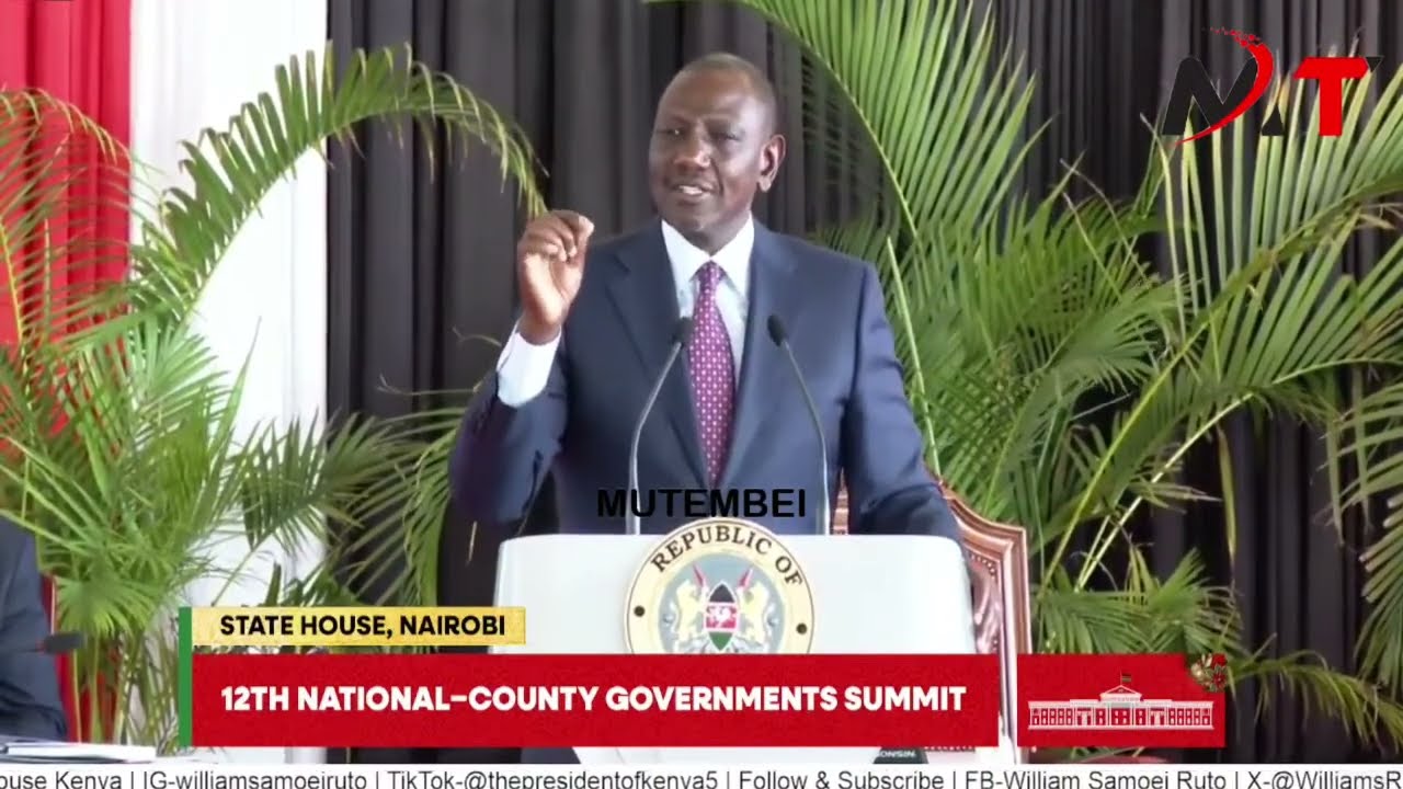 Руто произнес мощную речь о пользе своего турне по США для кенийцев!