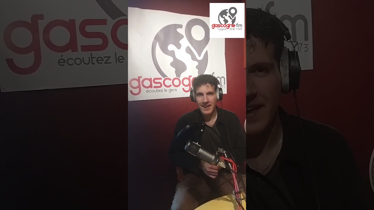 Maël Maurin sur Gascogne FM (107.3) a un message pour vous. Rdv mardi 23/07 à 20h sur GascogneFM !📻