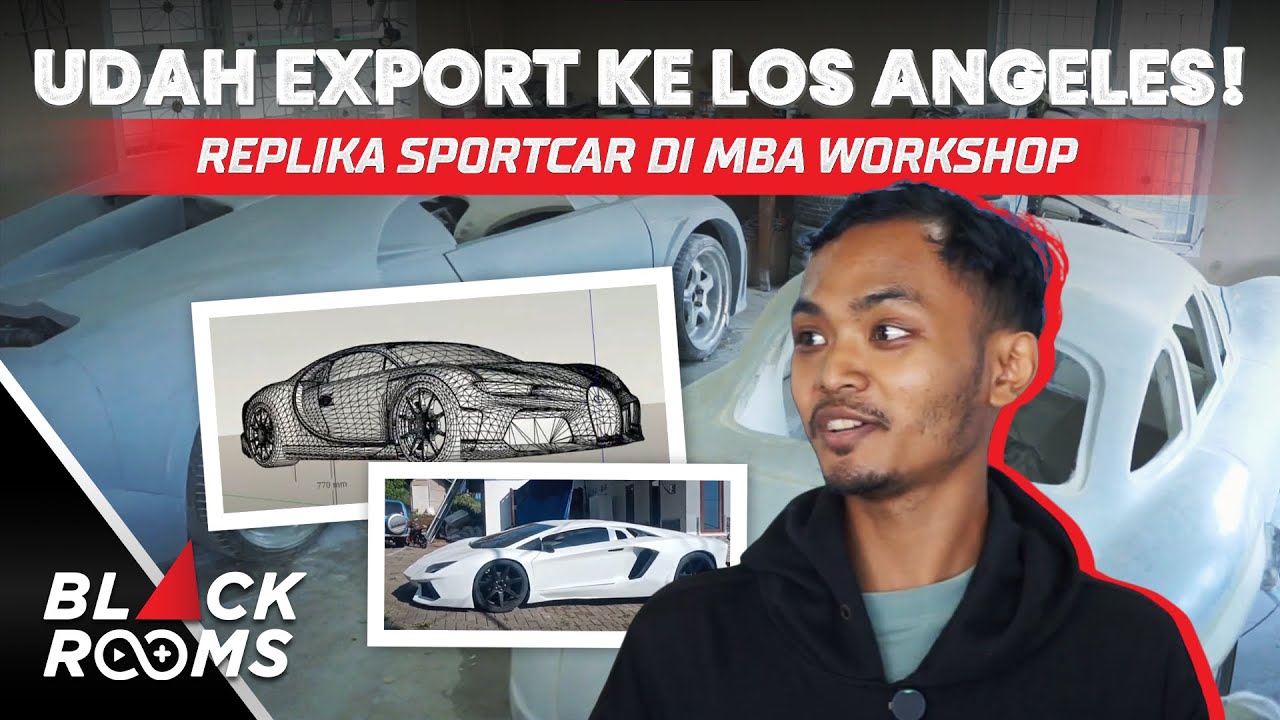 Bengkel di Malang Ini Bikin Replika Bugatti & Koenigsegg dari Nol!