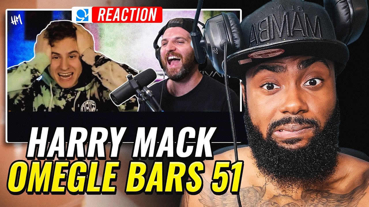 HE NEVER CEASES TO AMAZE ME! | Harry Mack Omegle Bars 51 | BEST REACTION!!!