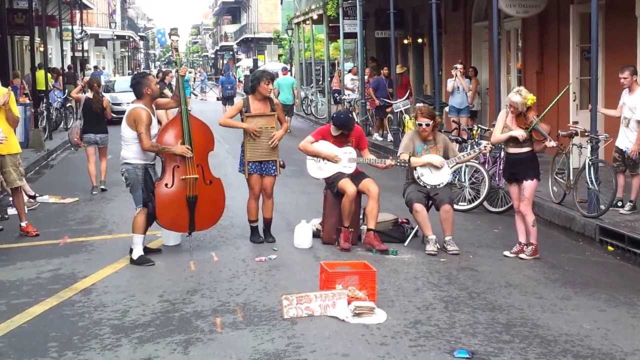 Yes, Ma'am String Band - Great band on the streets of New Orleans