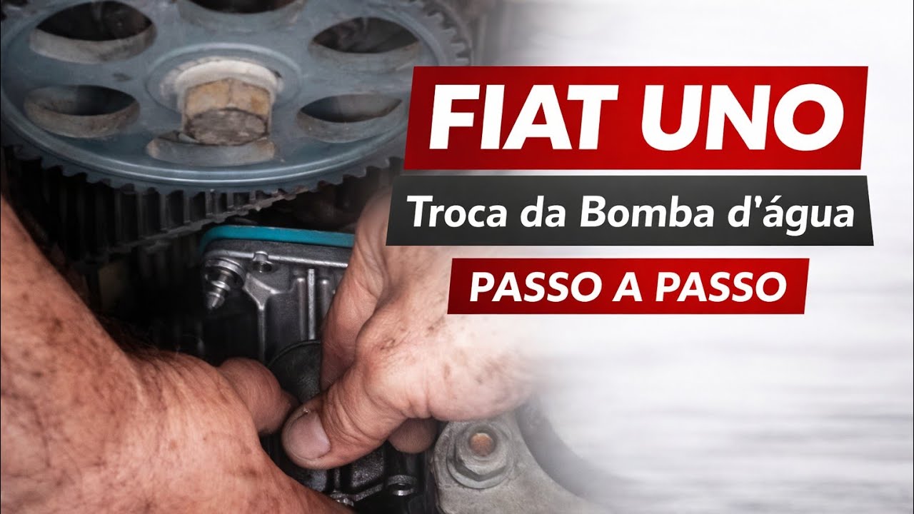 TROCA DA BOMBA D'ÁGUA UNO