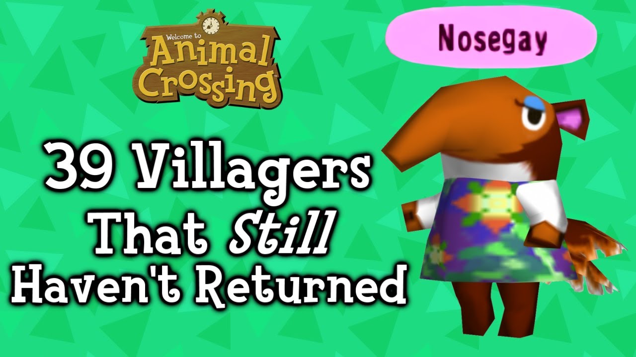 39 Animal Crossing Villagers That Haven't Returned