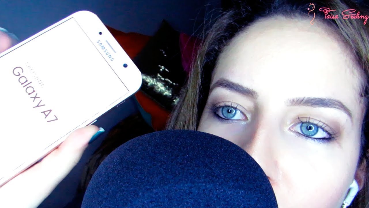 ☾✪ ASMR – Meu Celular Novo CHEGOU! ABRINDO com vocês!!! Sons Diversificados *binaural*