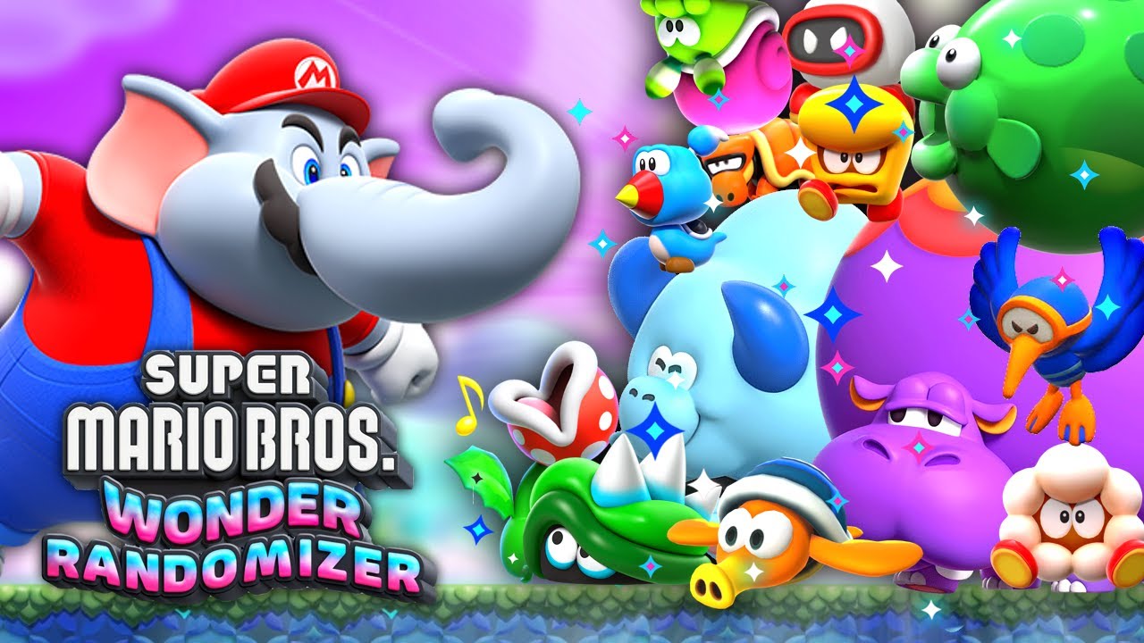 RANDOMIZER in Mario Bros. Wonder = CHAOS!