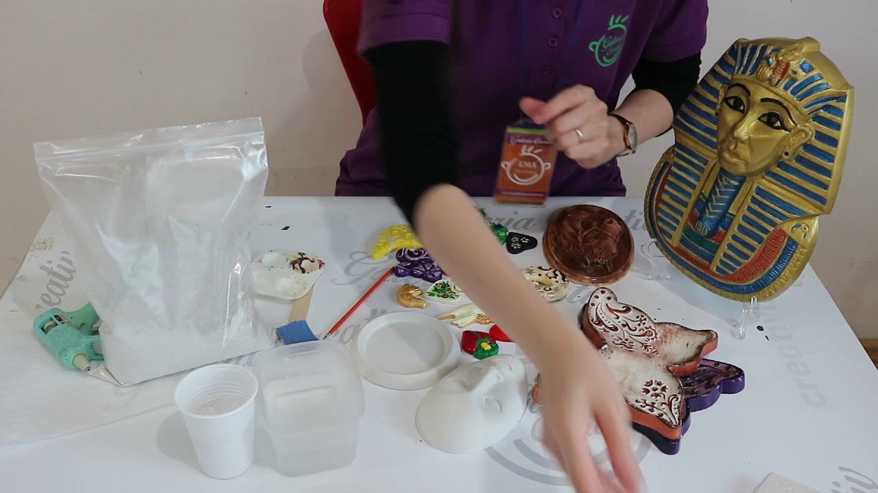 Cum sa realizezi Decoratiuni din ipsos si praf ceramic