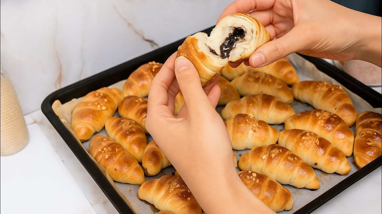 كروصان هشّ ومحمر بلا توريقة! أفضل وصفة اقتصادية مع لوز مهرمش