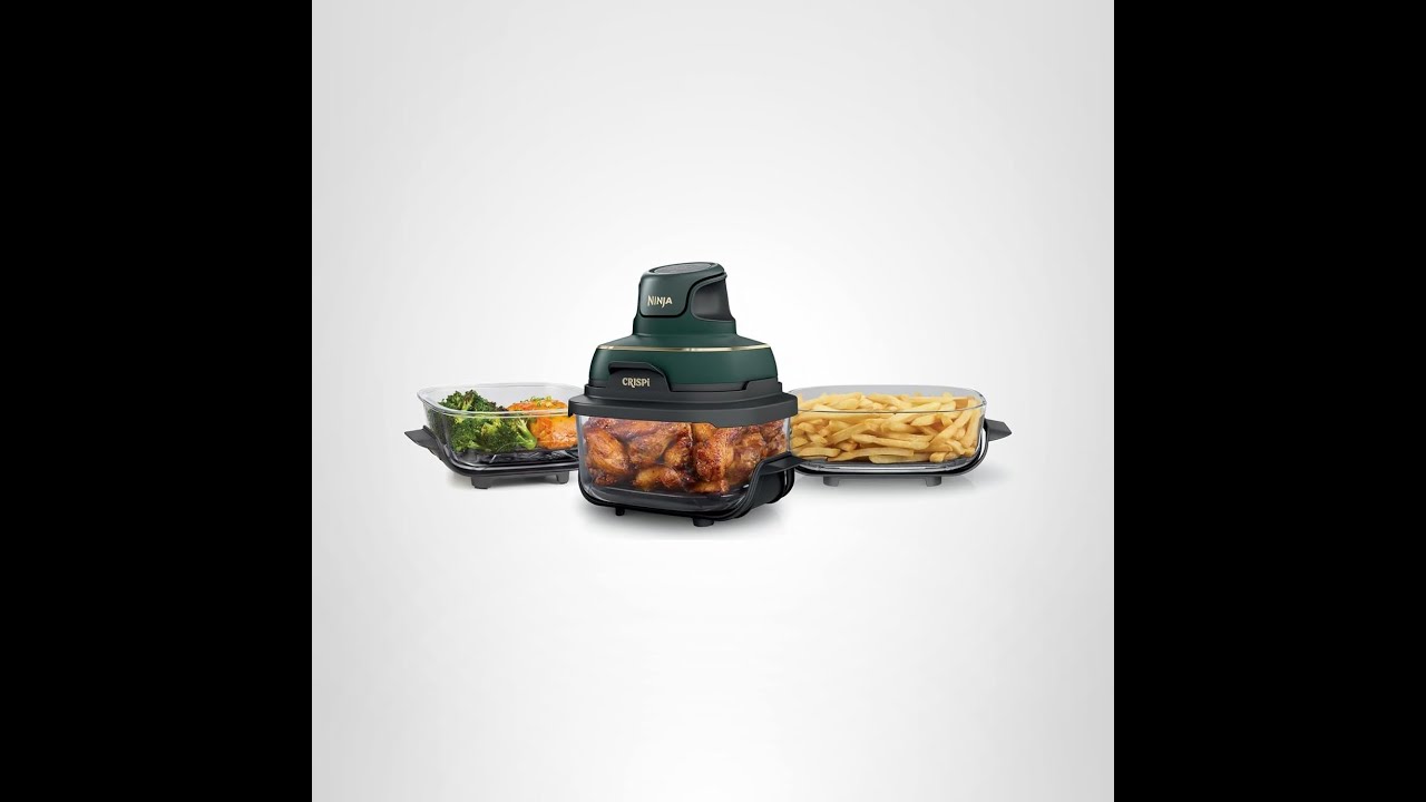Review: Ninja Crispi 5-in-1 Glass Air Fryer – Max Crisp, Bake & Keep Warm!