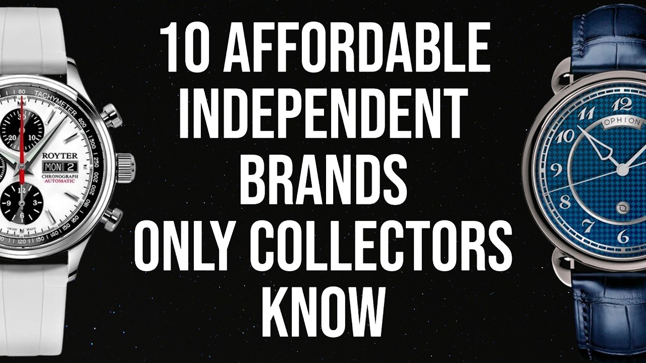 10 Watch Brands NO ONE Knows About - Obscure Microbrands and Independent Watch Brands