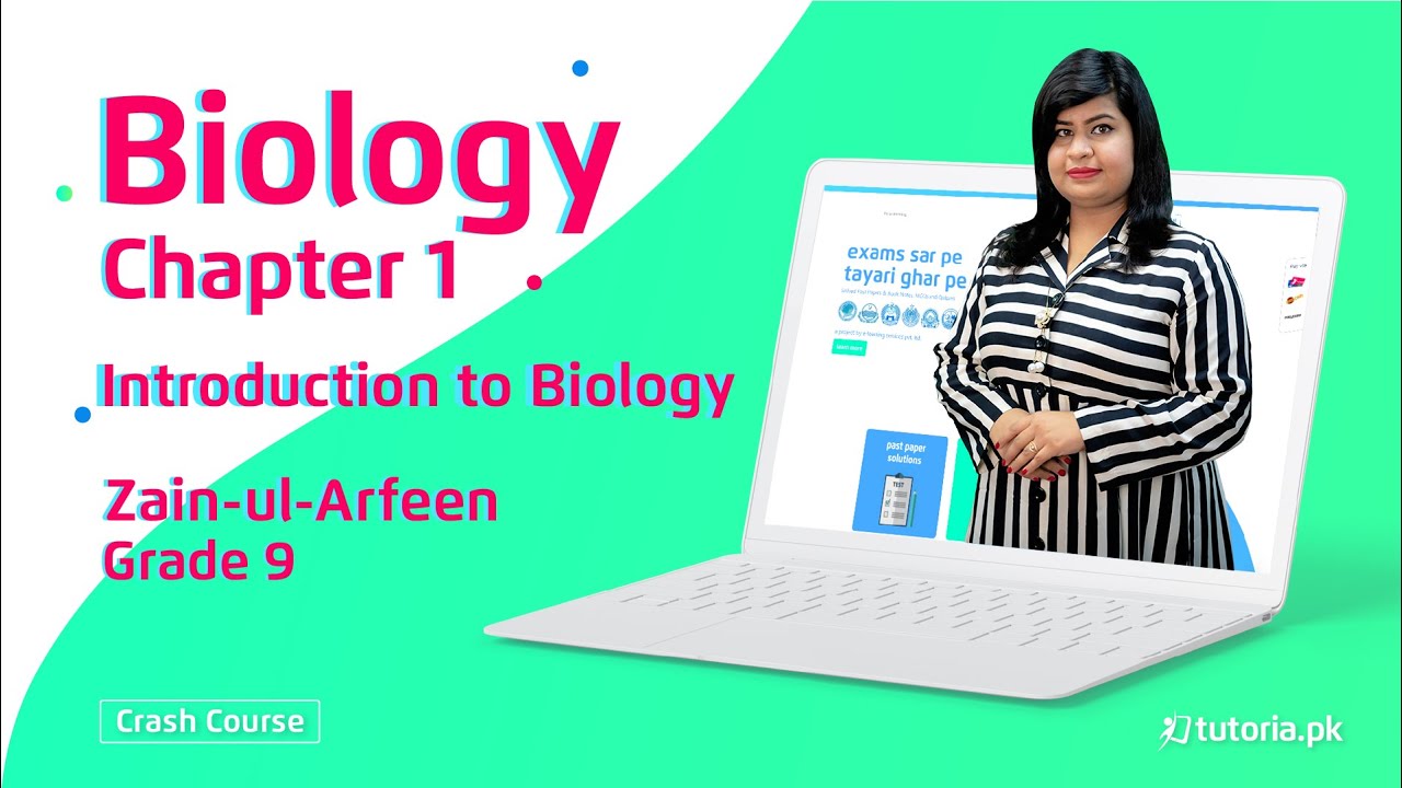 Introduction to Biology | Chapter 1 | Biology 9th class | Matric | Branches of Biology | Tutoria.pk