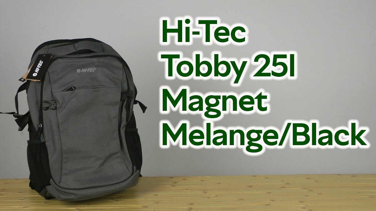 Розпаковка Hi-Tec Tobby 25l Magnet Melange/Black