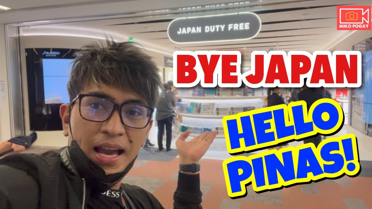 Bye Japan, Hello Pinas! | Uwi muna tayo kasi may Event tayo sa Panabo City | Miko Pogay