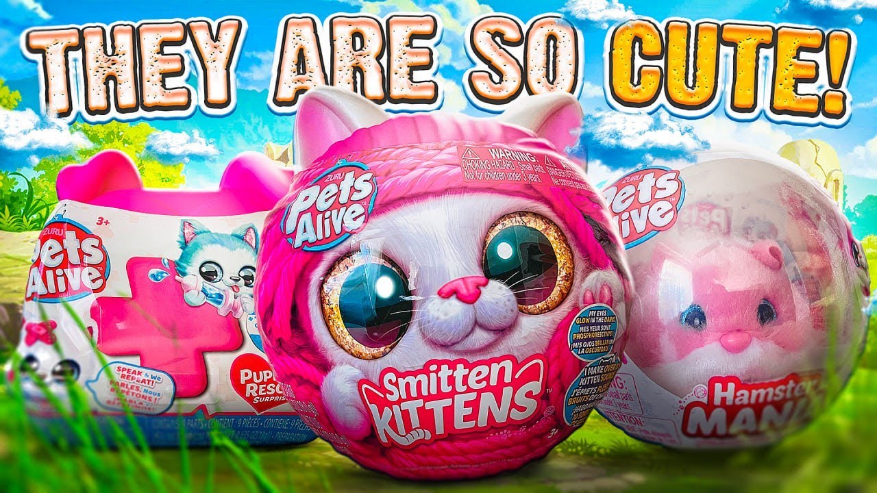 ASMR Unboxing Pets Alive 🐾 | Rare Kitten Lucky-Loo, Hamster & Puppy Rescue! 🎧