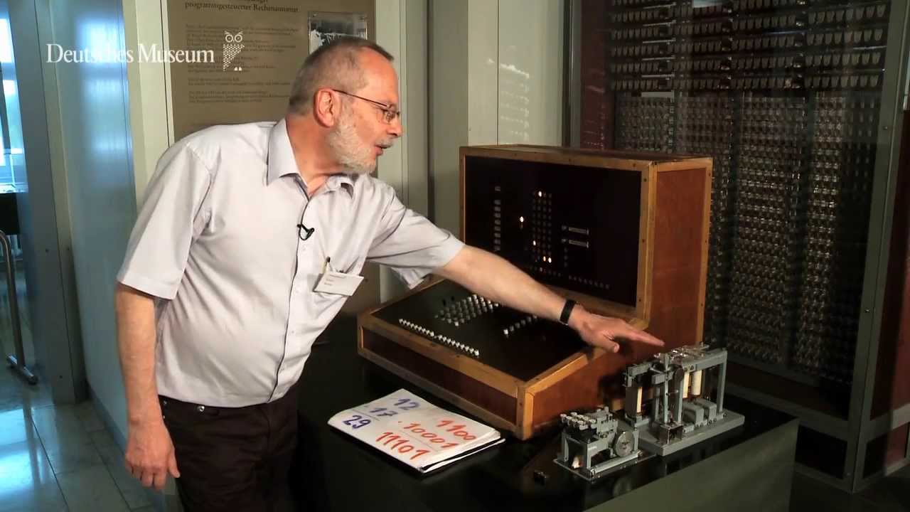 Die Z3 von Konrad Zuse im Deutschen Museum