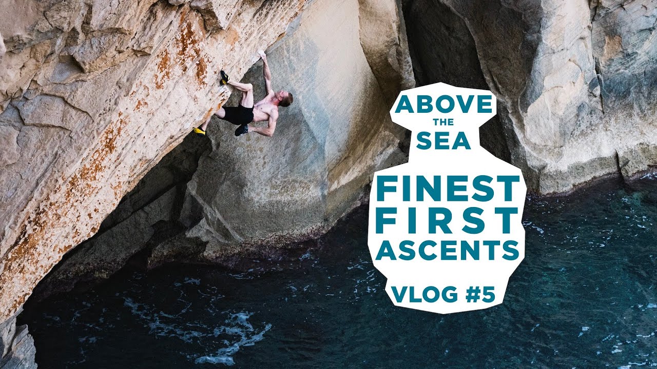 New deep water soloing lines on the south coast of Mallorca - Above the Sea VLOG #5