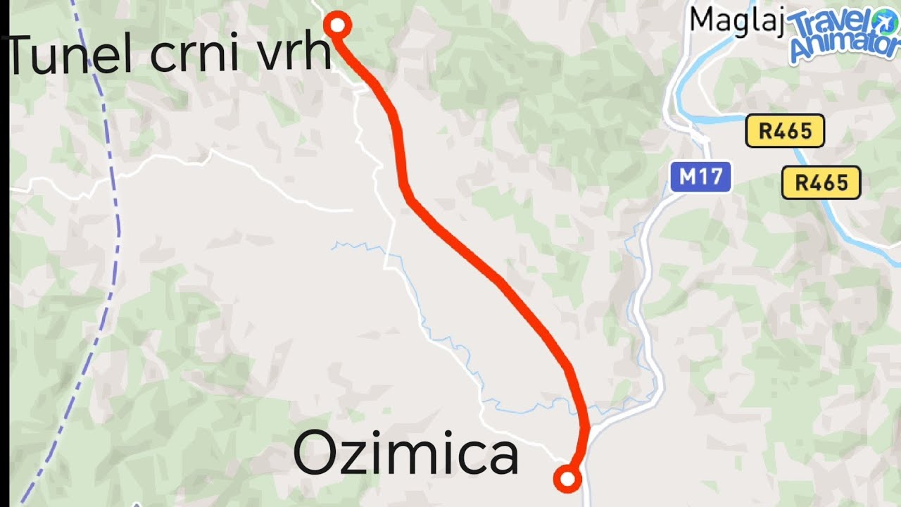 Koridor 5c dionica ozimica medakovo do tunela crni vrh