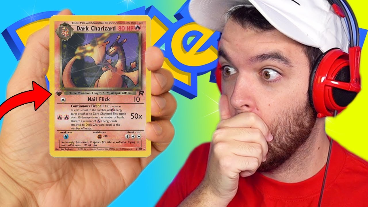 I PULLED A 1st EDITION DARK CHARIZARD!!!!