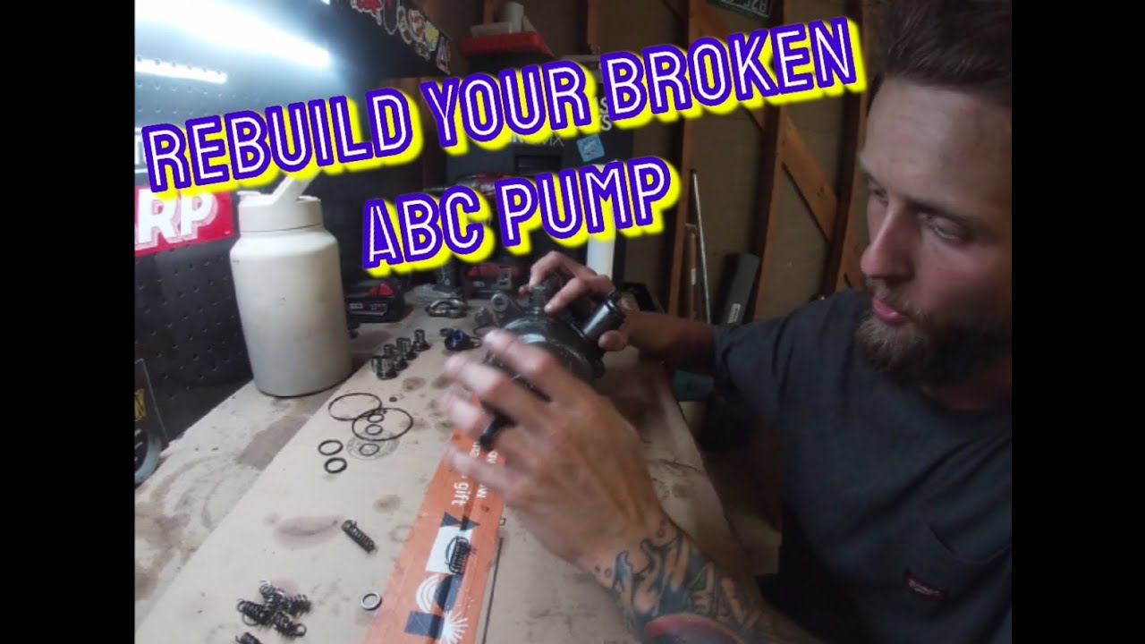 Rebuilding my ABC pump for PENNIES