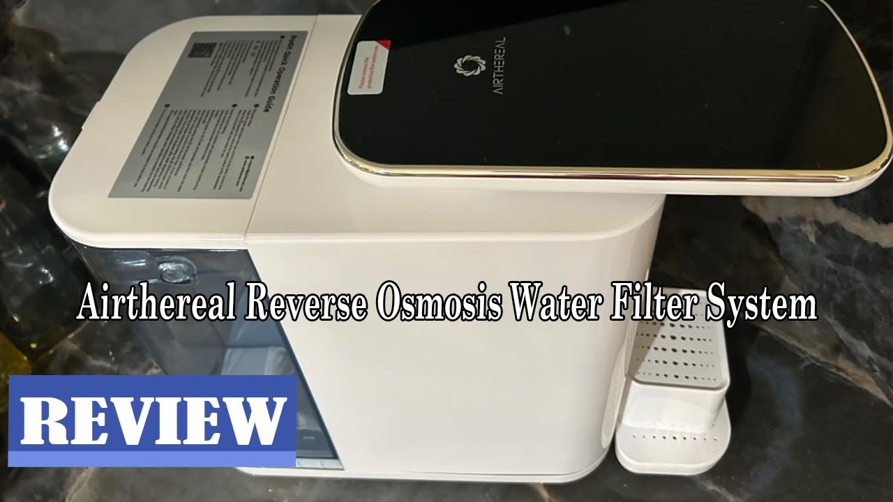 Airthereal Reverse Osmosis Water Filter System Review