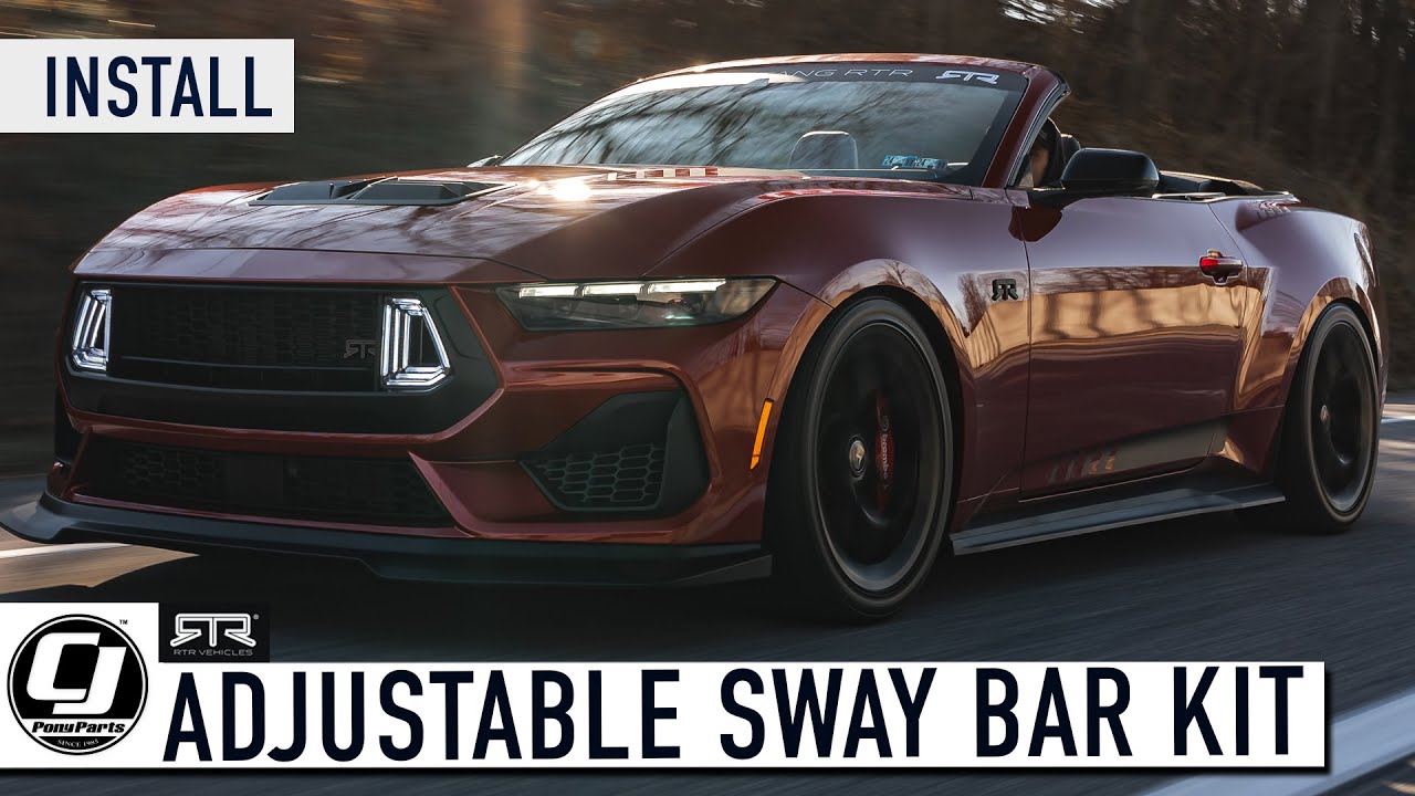 Keep Your S650 Planted with Adjustable Sway Bars from RTR!