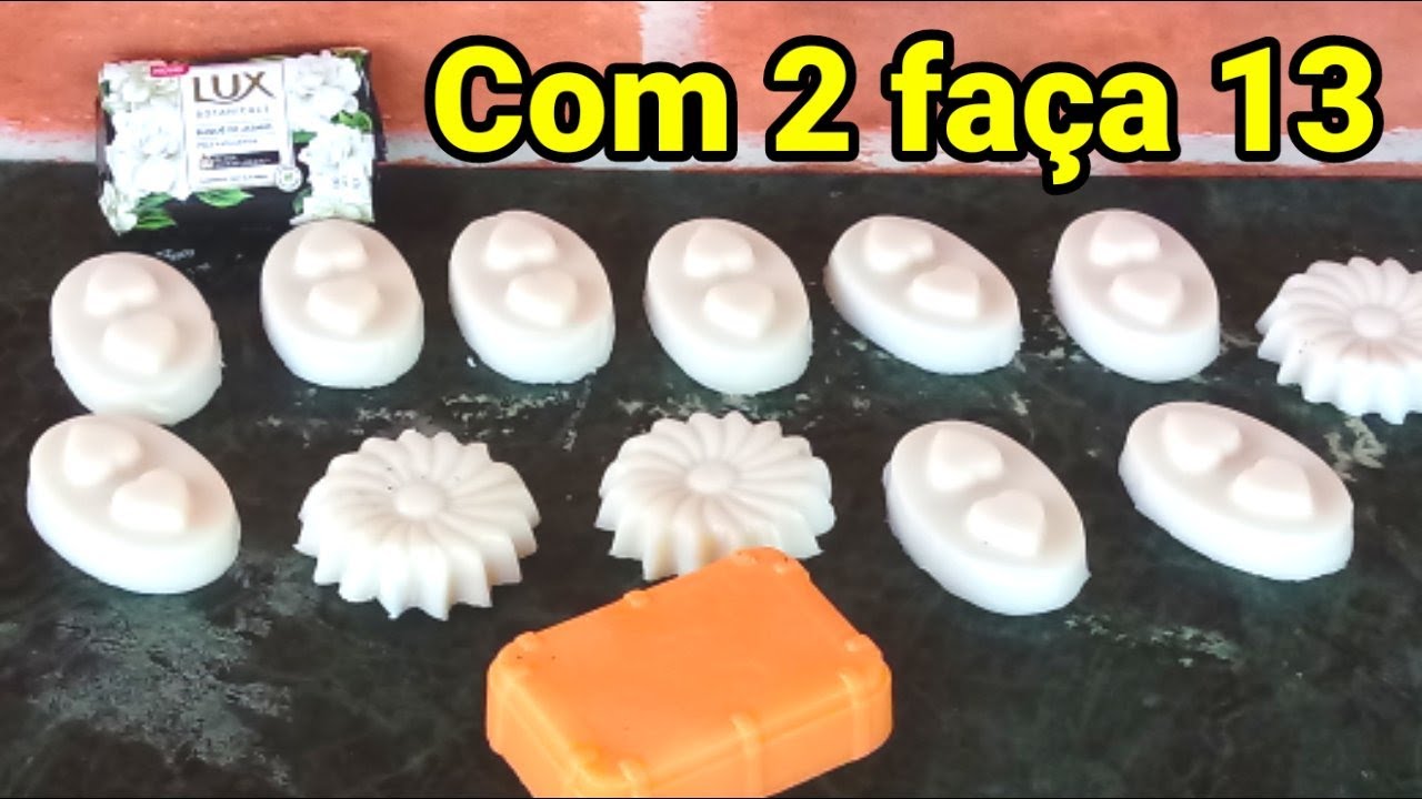 Multiplique seu Sabonete lux com 2 faça 13 sabonetes e economize gastando muito pouco Receitas da Bo