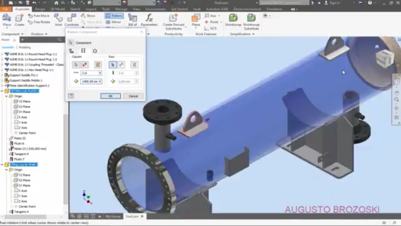 Autodesk Inventor Heat Exchanger 03 de 08