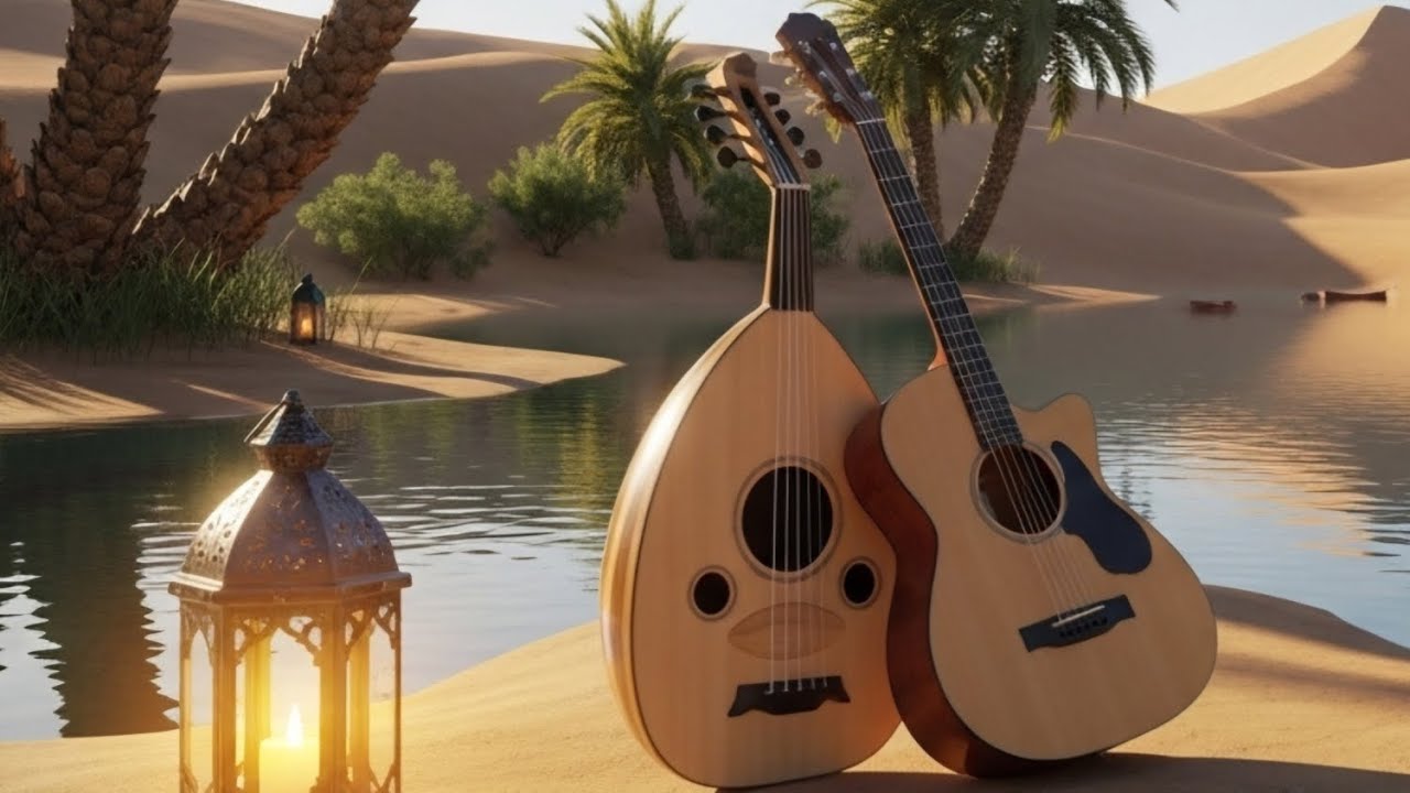 Feel-Good Flamenco Nights – Spanish Guitar & Arabic Oud for Relax Study