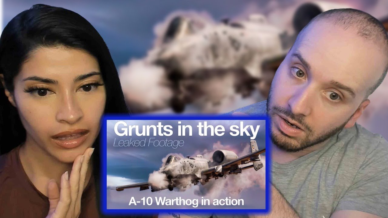 Brits React to Grunts in the Sky | The A-10 Warthog leaked footage