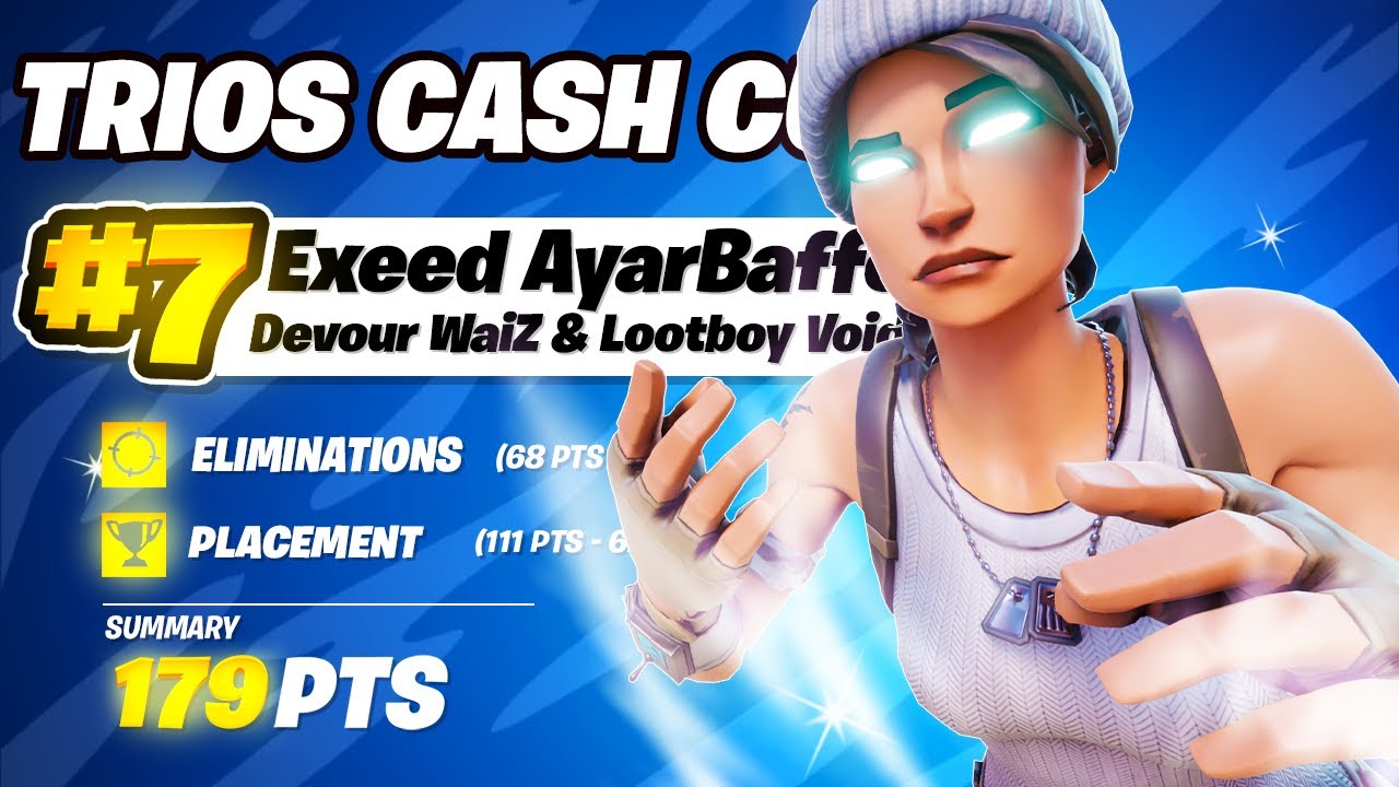 7TH IN TRIO CASH CUP (1200$) 🏆 | AyarBaffo