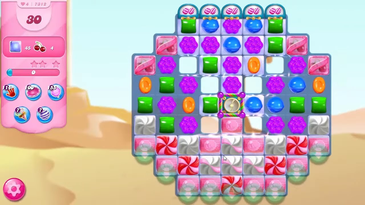 Candy Crush Saga LEVEL 7312 NO BOOSTERS