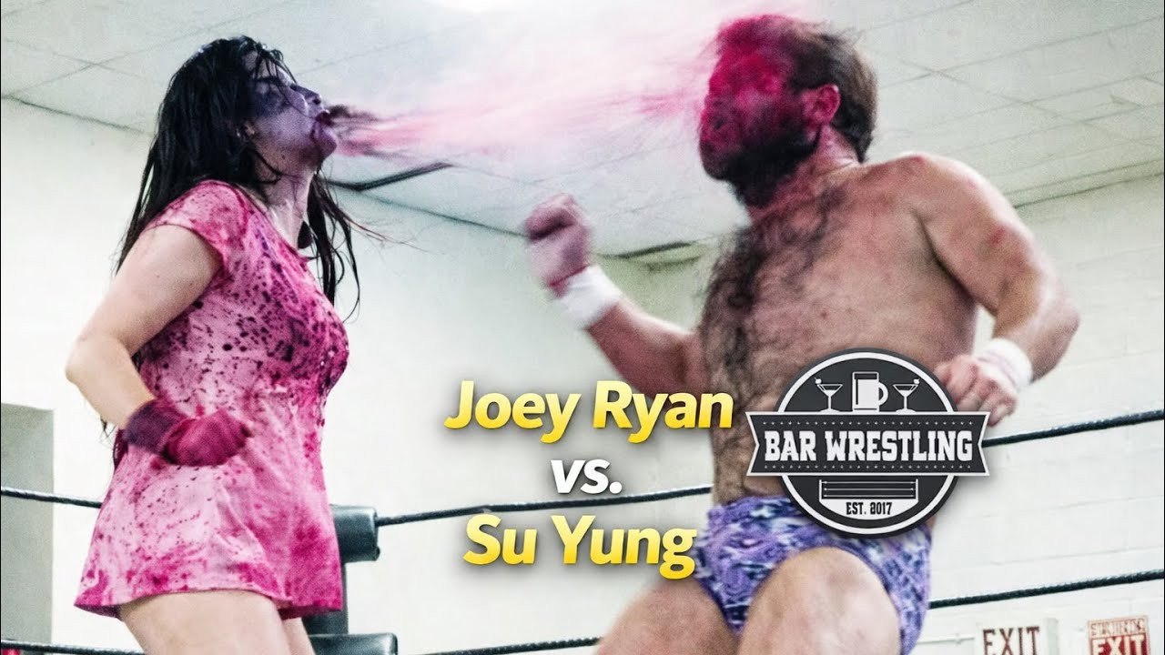 💀 Su Yung vs. Joey Ryan | Intergender Singles Match | Bar Wrestling