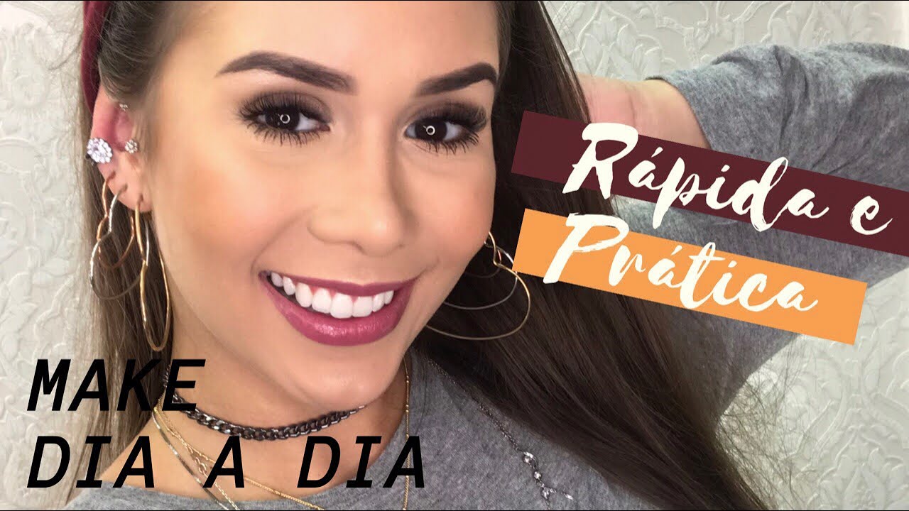 Maquiagem simples para o dia a dia | FÁCIL E PRÁTICA